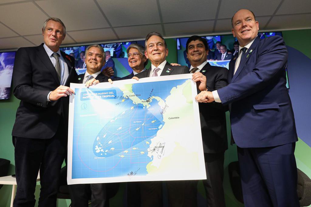 Panama unveils the creation of the Eastern Tropical Pacific Marine Corridor